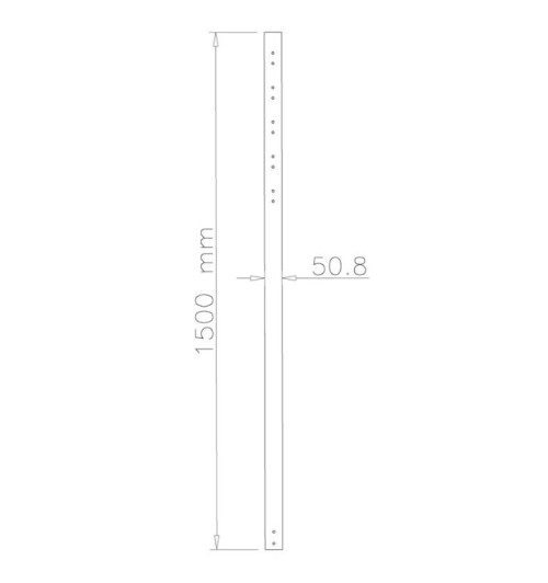 Neomounts FPMA-CP150 - słup przedłużający 150 cm