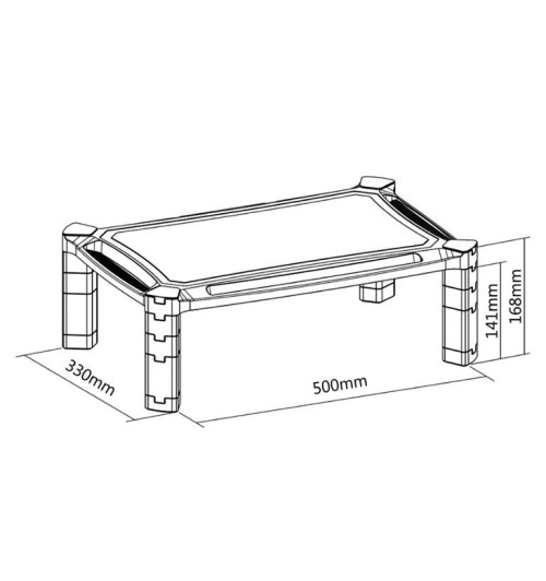 Neomounts NSMONITOR20 - podstawka pod monitor / laptop