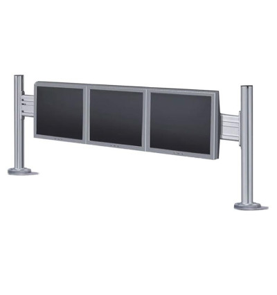 Neomounts FPMA-DTB100 - uchwyt biurkowy na 3 monitory 10 - 24"
