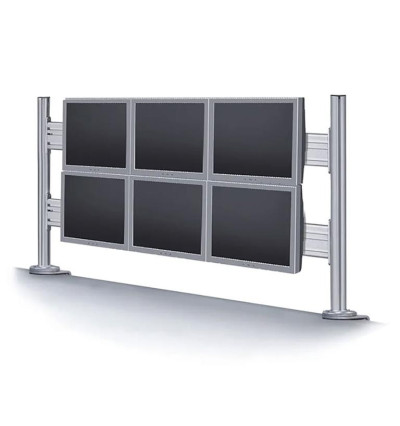 Neomounts FPMA-DTB200 - toolbar / uchwyt biurkowy na 6 monitorów 10 - 24"