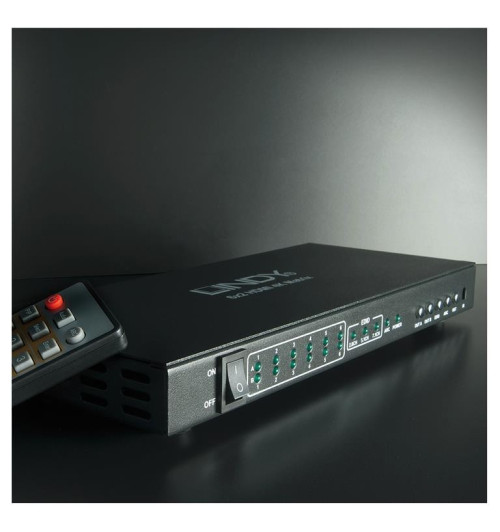 Lindy 38148 - Rozdzielacz (switch) HDMI 2.0 4K UHD