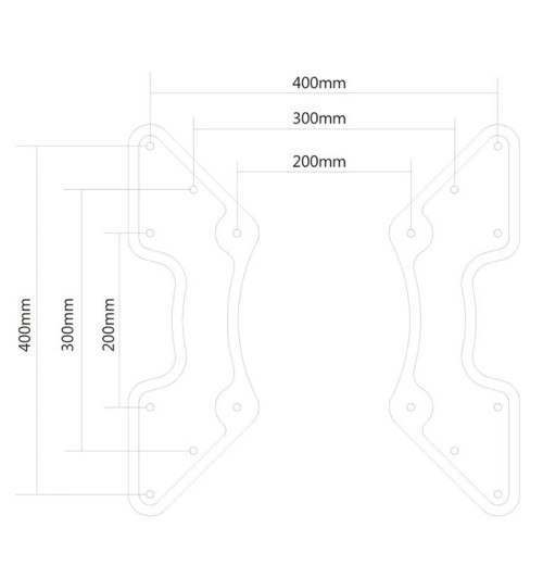 Neomounts FPMA-VESA440 - płyta montażowa adapter VESA