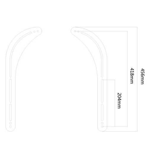 Neomounts NS-SB100 - uchwyt ścienny na soundbar