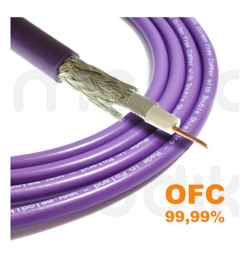 Kabel koncentryczny Melodika MDC1160 1x1.05mm2