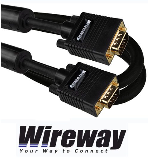 Kabel (przewód) VGA (D-Sub) WireWay WW320003 3m
