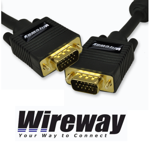 Kabel (przewód) VGA (D-Sub) WireWay WW320005 5m