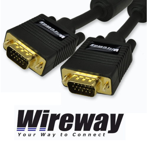 Kabel (przewód) VGA (D-Sub) WireWay WW320005 5m