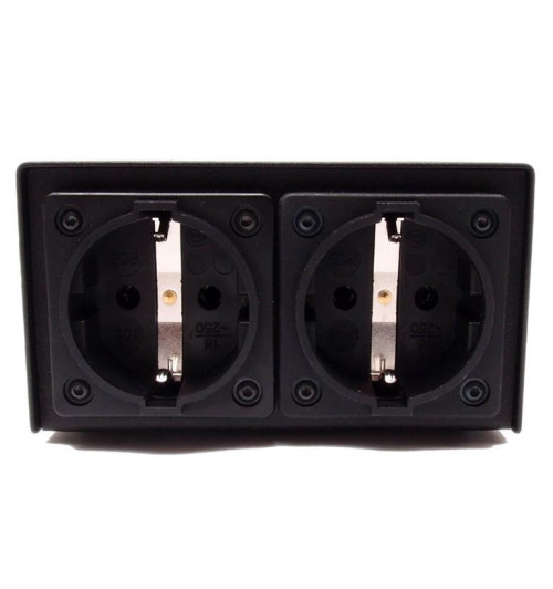 Tomanek TAP2 - dwugniazdowy filtr sieci zasilającej