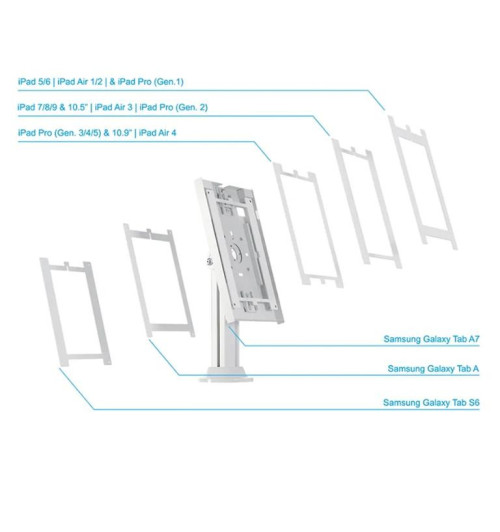 Neomounts DS15-640WH1 - uchwyt do tabletu na biurko
