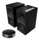 Klipsch The Sevens – Aktywne kolumny podstawkowe (para) + WiiM Mini - Odtwarzacz sieciowy streamer
