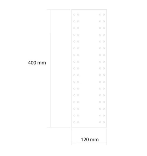 Neomounts KEYB-V100RACK - adapter / płytka mocująca do uchwytu na klawiaturę i mysz