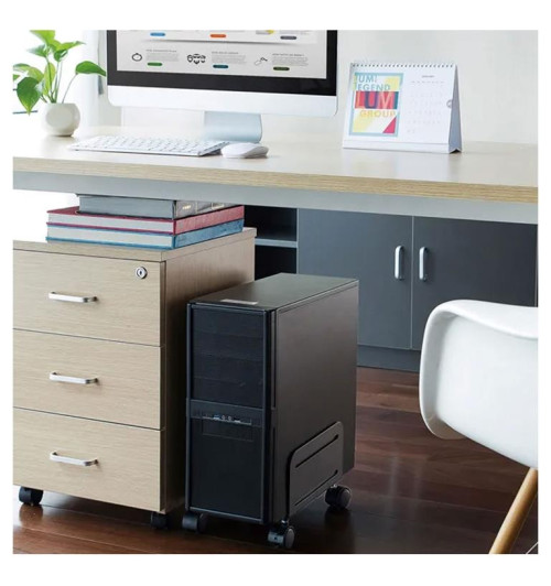 Neomounts CPU-M100BLACK - Uchwyt mobilny wózek do komputera