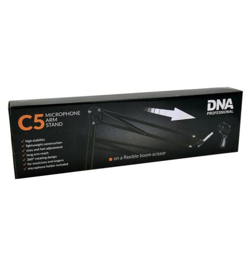 DNA C5 - biurkowy statyw mikrofonowy ramię wysięgnik