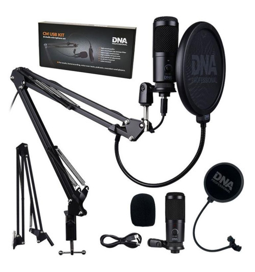 DNA CM USB KIT - mikrofon pojemnościowy USB zestaw