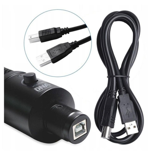DNA CM USB KIT - mikrofon pojemnościowy USB zestaw