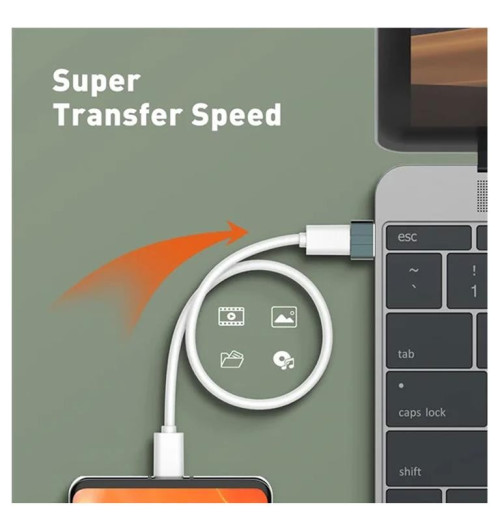 Ldnio LC150 - Adapter przejściówka z USB-A na USB-C