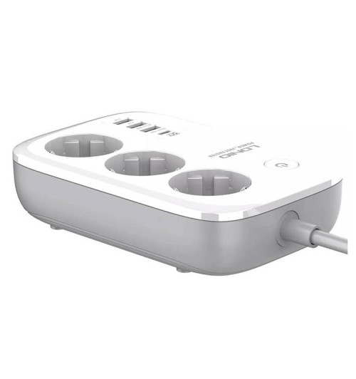 Ldnio SEW3452 - listwa zasilająca z ładowarką USB i WiFi