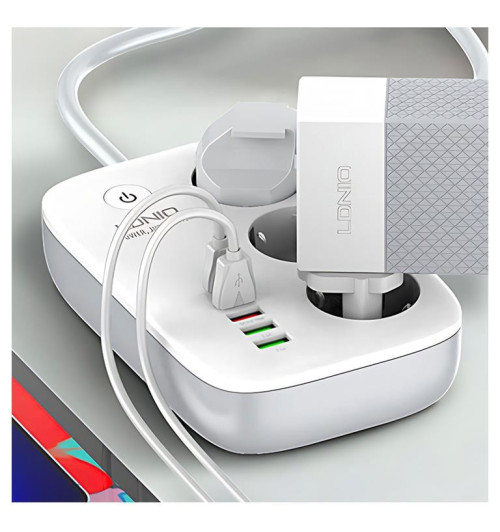 Ldnio SEW3452 - listwa zasilająca z ładowarką USB i WiFi