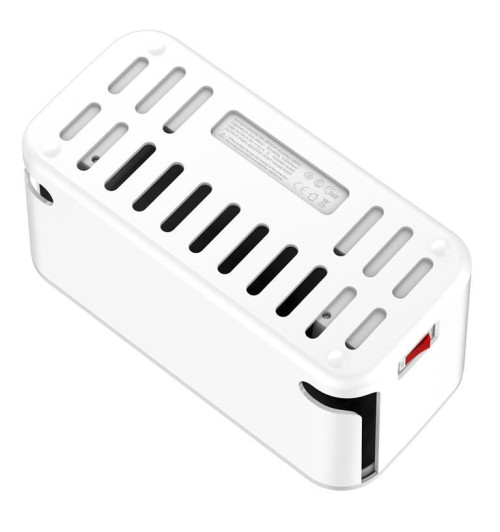 Ldnio SN5309W - organizer kabli zasilacz uniwersalny z 4 portami USB