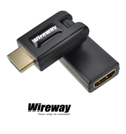 Przejście kątowe HDMI - HDMI 360 stopni
