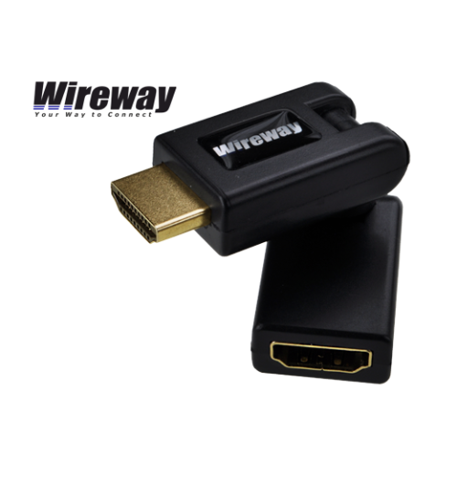 Przejście kątowe HDMI - HDMI 360 stopni