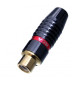 Gniazdo RCA HQ GOLD PLUG ZL-0545 | AVstore.pl