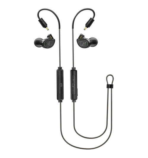 MEE Audio Combo Pack M6 PRO 2nd Generation + BTC2 - Słuchawki dokanałowe z adapterem Bluetooth