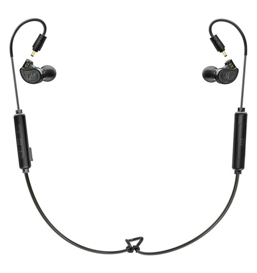 MEE Audio Combo Pack M6 PRO 2nd Generation + BTC2 - Słuchawki dokanałowe z adapterem Bluetooth