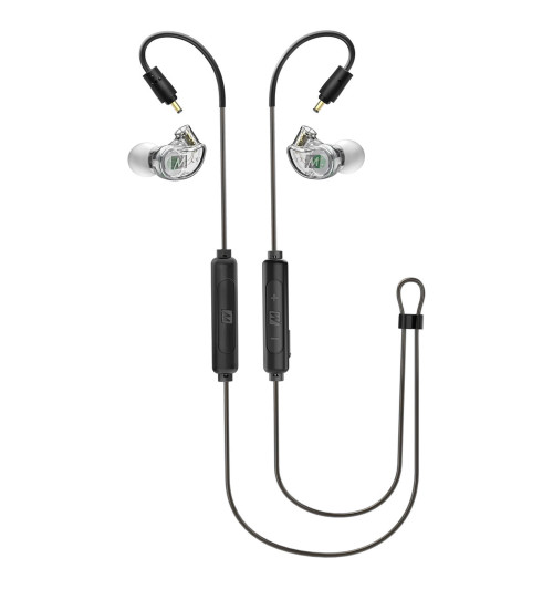 MEE Audio Combo Pack M6 PRO 2nd Generation + BTC2 - Słuchawki dokanałowe z adapterem Bluetooth