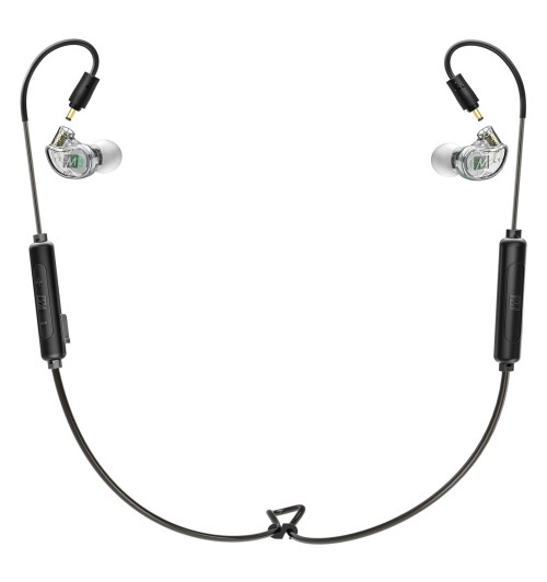 MEE Audio Combo Pack M6 PRO 2nd Generation + BTC2 - Słuchawki dokanałowe z adapterem Bluetooth