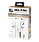 MEE Audio Combo Pack M6 PRO 2nd Generation + BTC2 - Słuchawki dokanałowe z adapterem Bluetooth