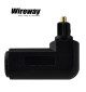 Przejściówka adapter Kątowy 90st. Toslink WireWay