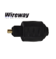 Przejściówka Adapter optyczny Jack Toslink WireWay