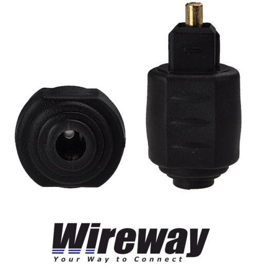 Przejściówka Adapter optyczny Jack Toslink WireWay