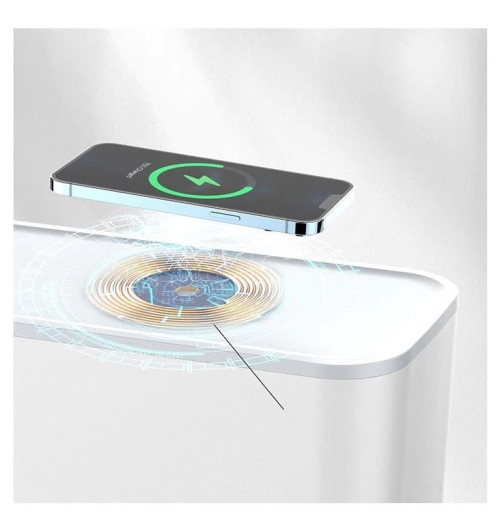 Ldnio SCW5354 - organizer kabli zasilacz uniwersalny z USB i ładowarką indukcyjną