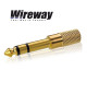Przejściówka Jack 6.3mm - Jack 3.5mm WireWay
