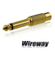 Przejściówka Jack 6.3mm - RCA WireWay