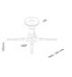 Neomounts BEAMER-C50 - Uchwyt sufitowy do projektora