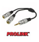 Rozgałęziacz mini Jack 3,5 mm stereo Prolink Exclusive TCV2455