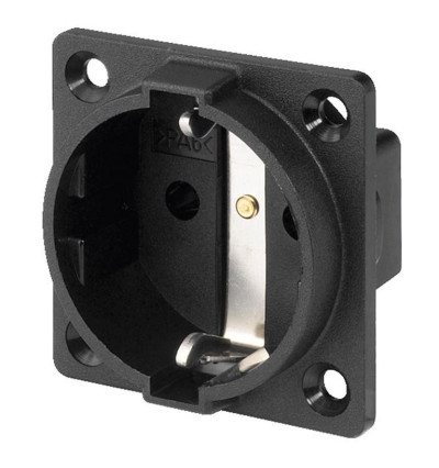 Monacor AAC-180J - gniazdo zasilające montażowe z uziemieniem