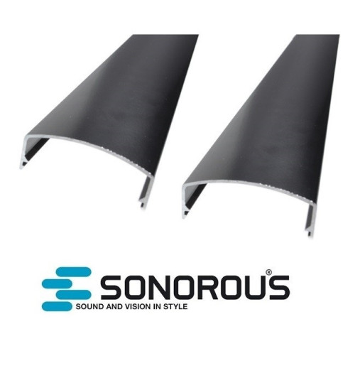 Listwa maskująca do kabli Sonorous 100cm - Czarna