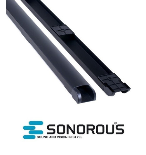 Listwa maskująca do kabli Sonorous 100cm - Czarna