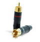 Wtyk RCA Melodika Hi-Fi MDRCA28 - 8mm (2szt)