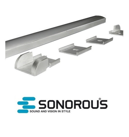 Listwa maskująca do kabli Sonorous 100cm - Czarna