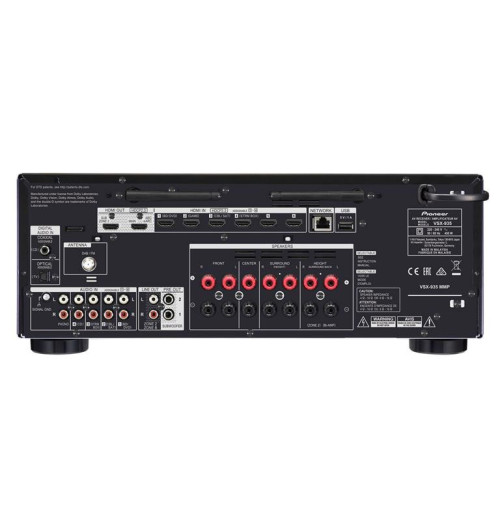 Pioneer VSX-935 – Amplituner kina domowego 7.2 z Dolby Atmos, Bluetooth 8K