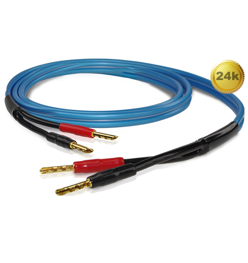 Kabel głośnikowy konfekcjonowany 2 x 2.5 M