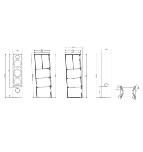 Taga Harmony Platinum F-100 v.4 - Kolumny podłogowe