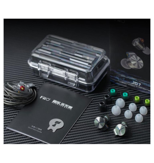 FiiO JD7 - przewodowe słuchawki dokanałowe