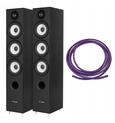 Pylon Audio Pearl 27 – Kolumny podłogowe (para)  + kabel Melodika MDC2250 5m GRATIS