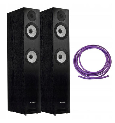 Pylon Audio Ruby 25 mkll. – kolumny podłogowe (para) + kabel Melodika MDC2250 - 5 metrów GRATIS